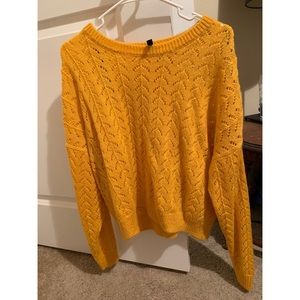 Yellow sweater
